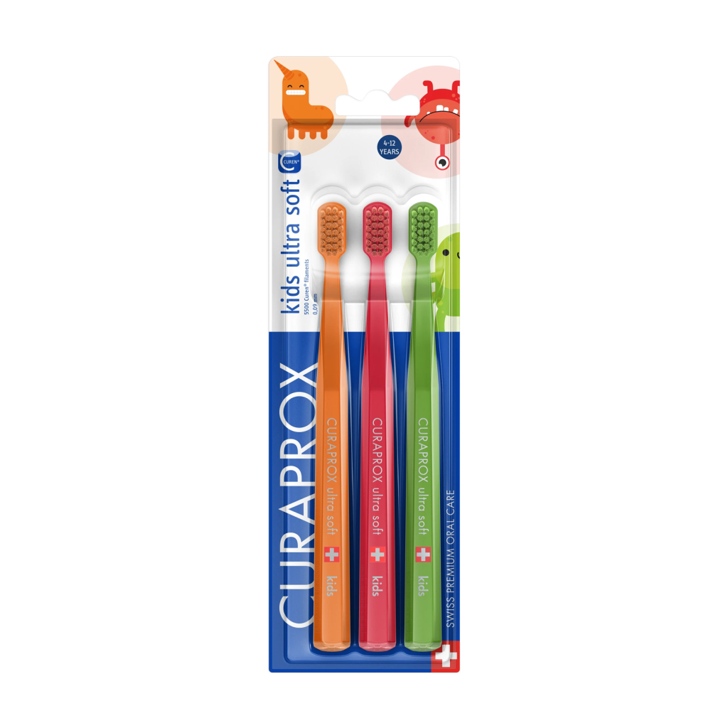 Curaprox kids three-pack. 3 pcs