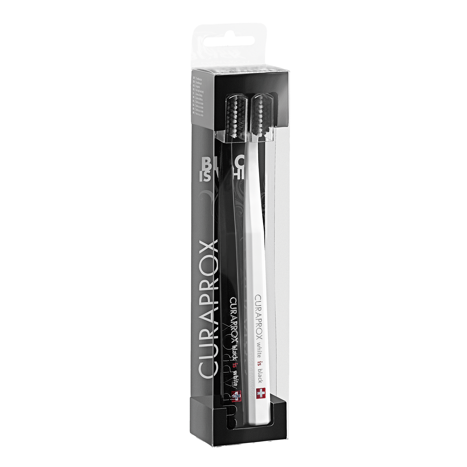 BiW Duo. black/white. 2pcs