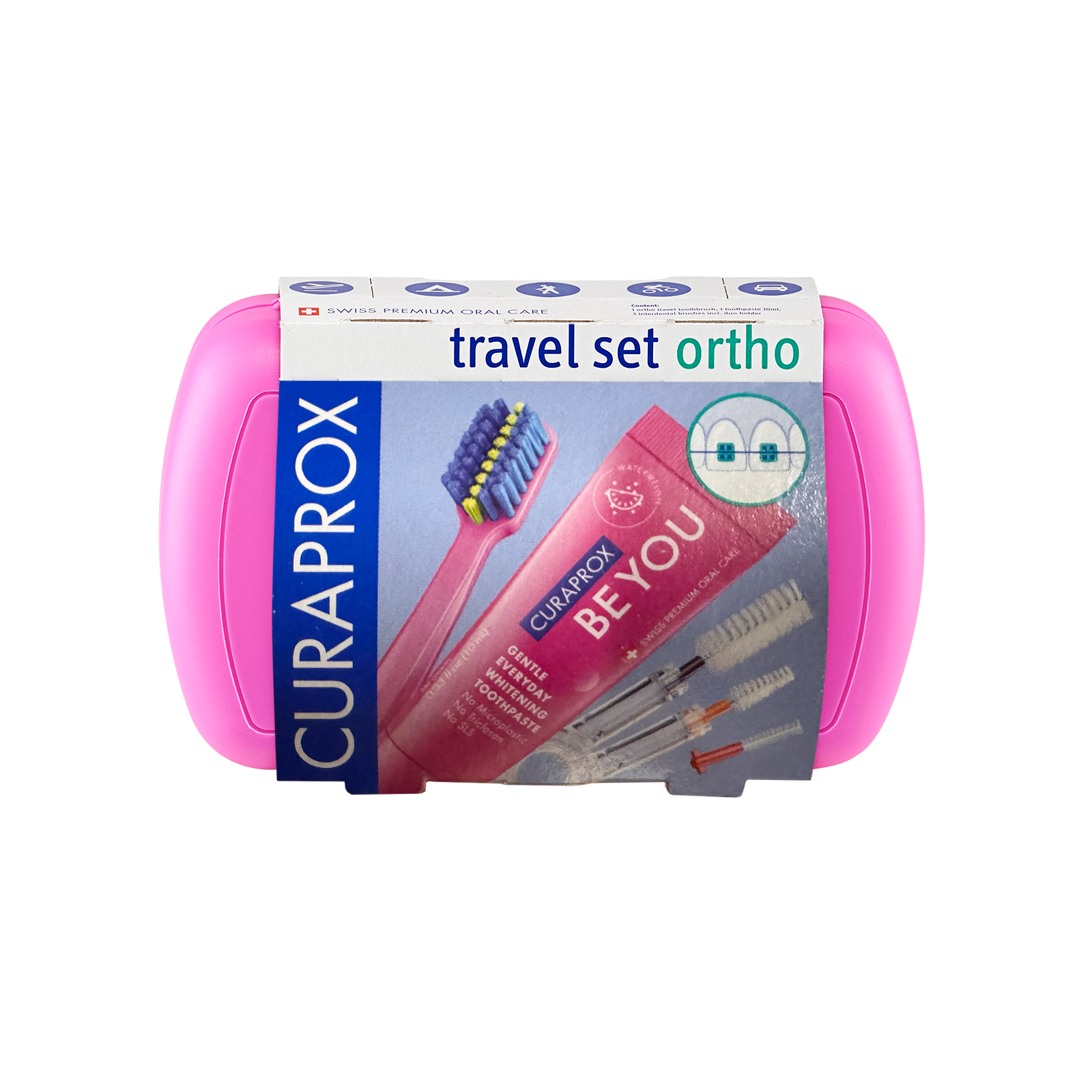 Ortho Travel Set. Pink