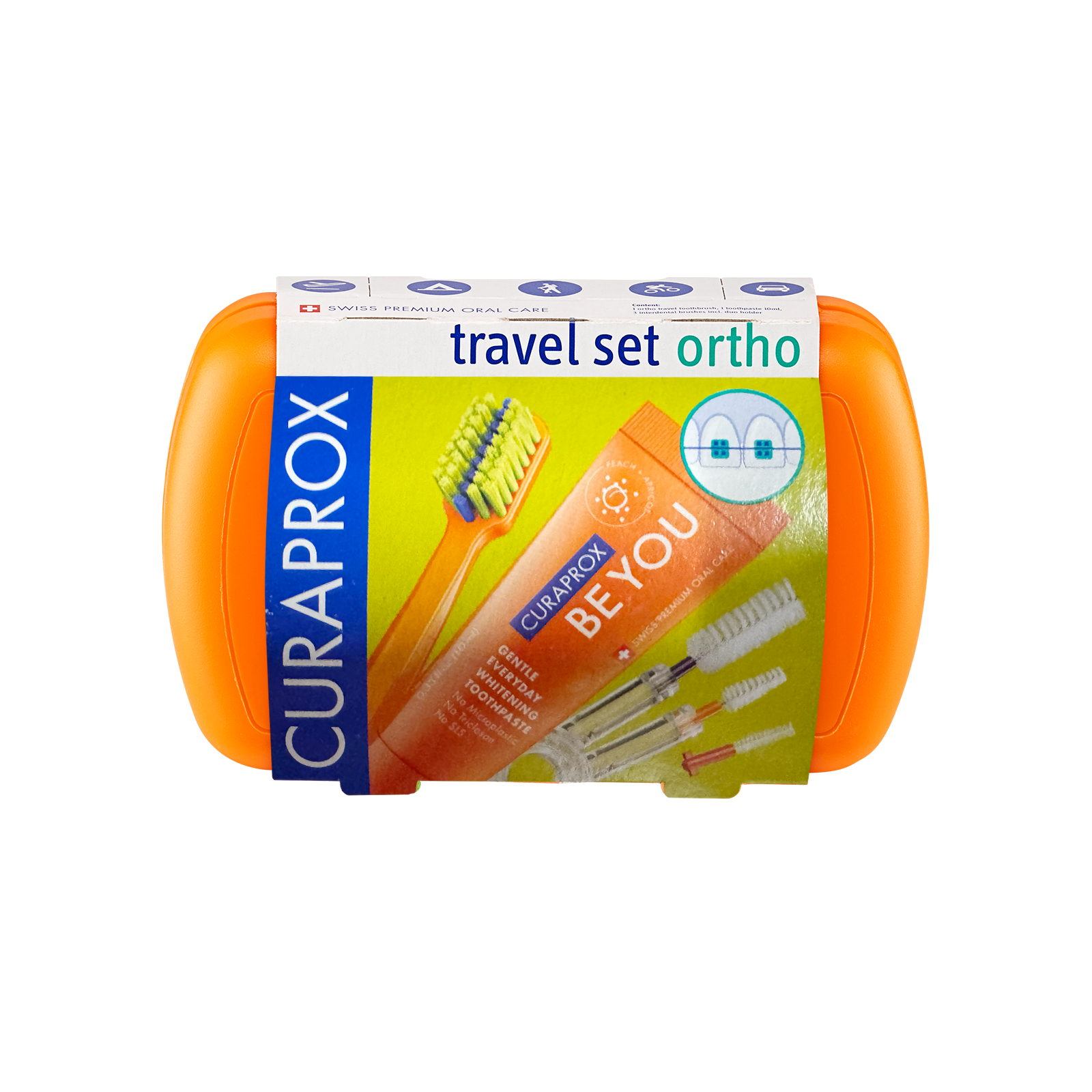 Ortho Travel Set. Orange