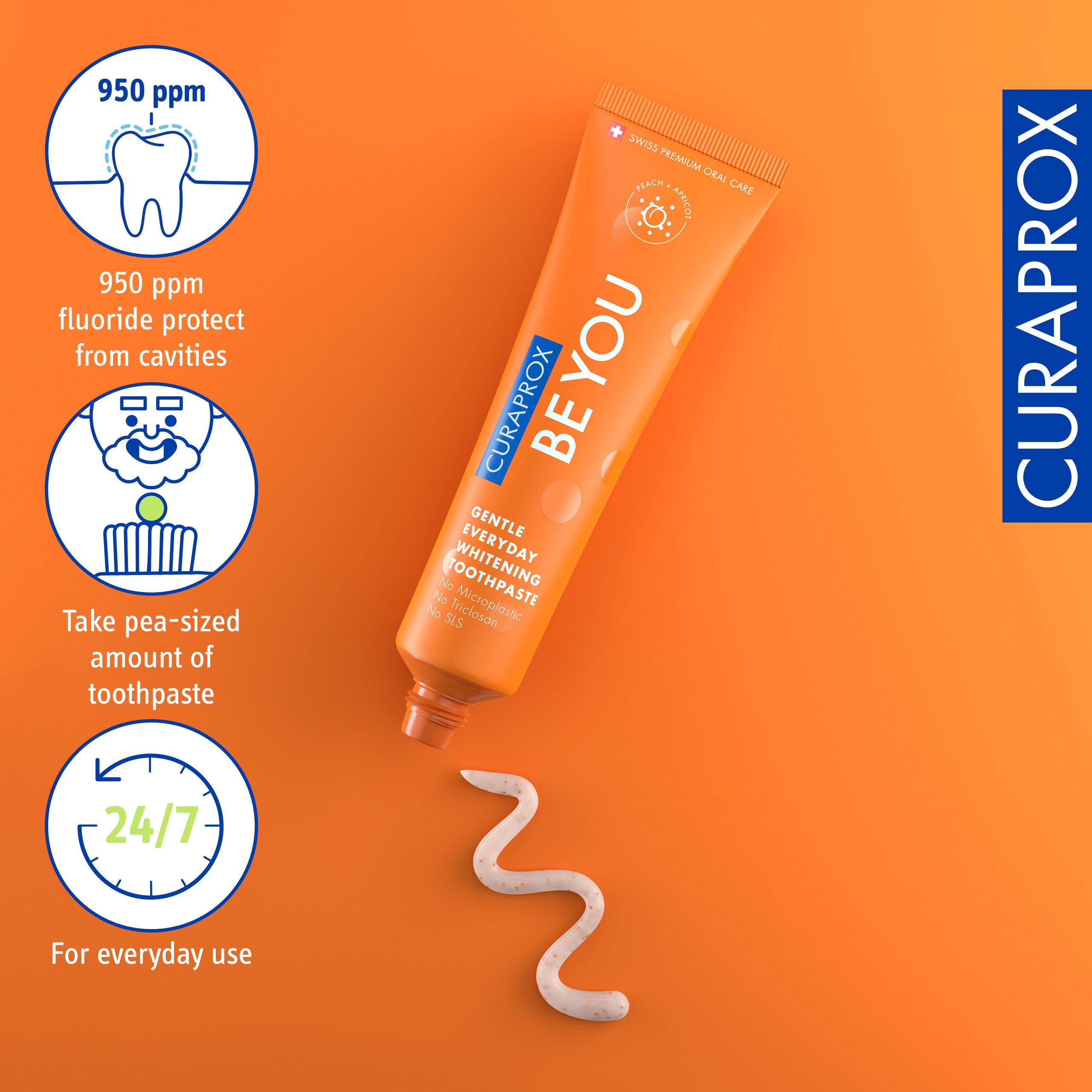 Be you. Peach Toothpaste. 60ml - Image 4