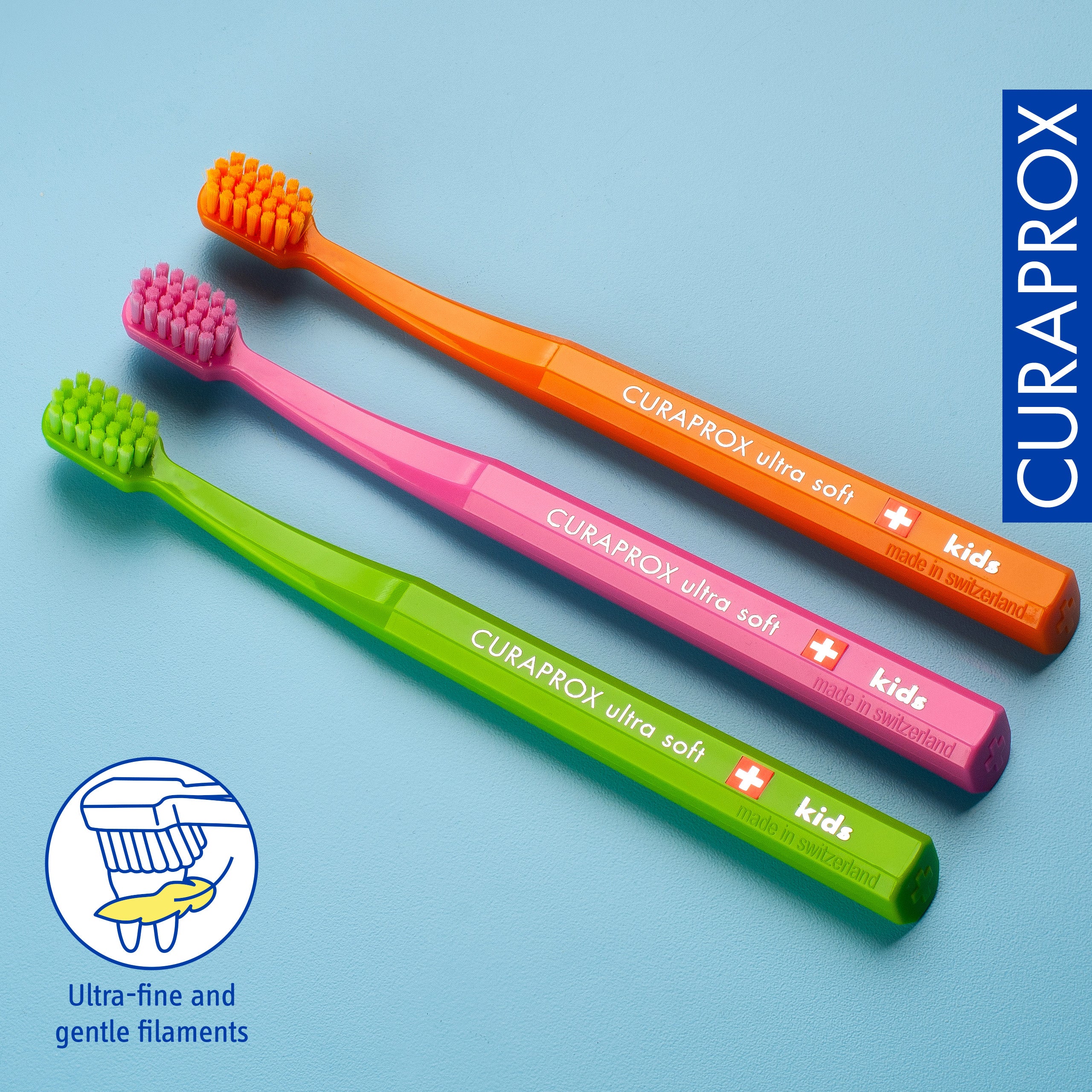 Curaprox kids three-pack. 3 pcs - Image 5