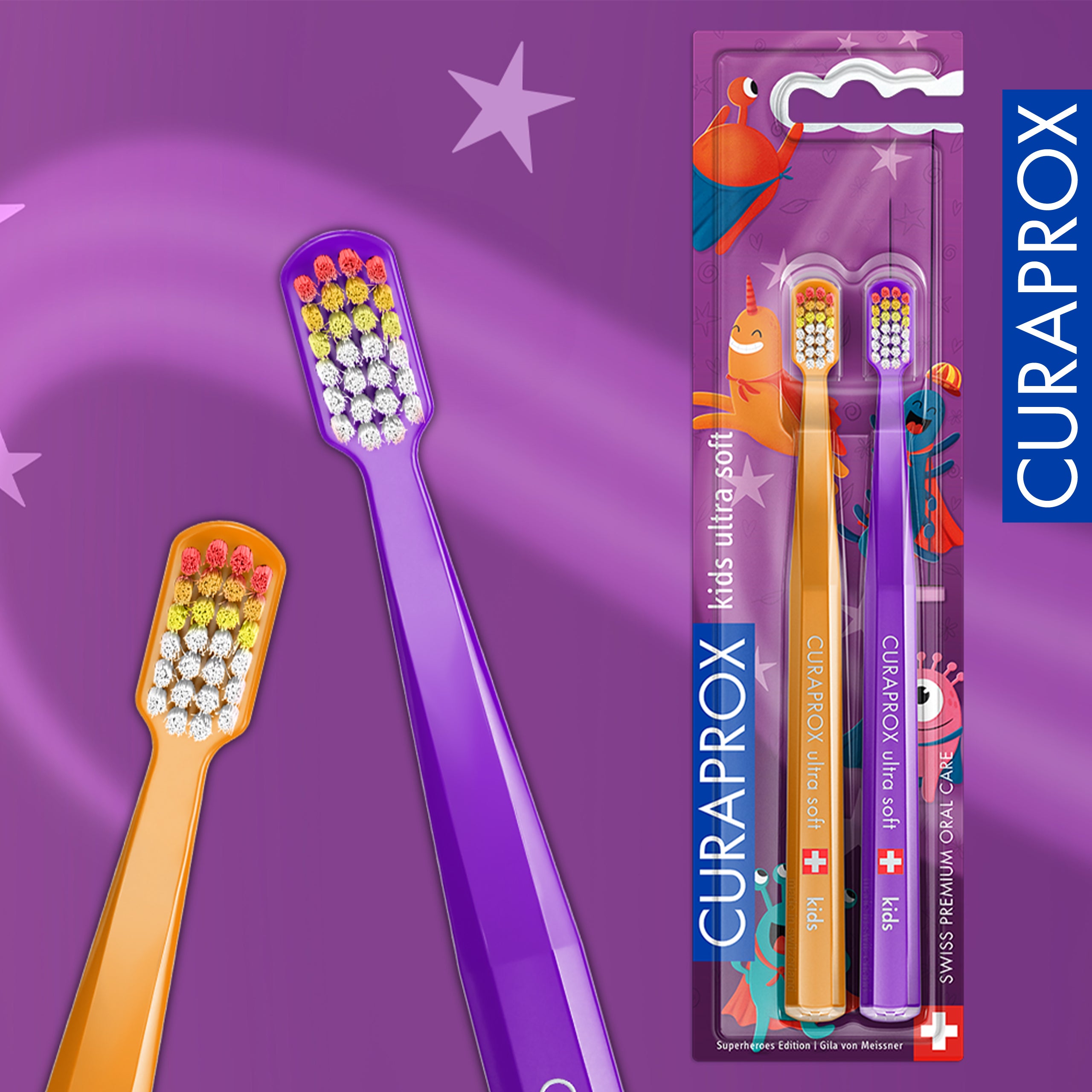 Curaprox kids Superheroes Edition. 2 pcs - Image 6